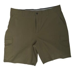 Orvis Cargo Shorts Mens 40 Olive Green Excellent Lightweight Outdoor Utility